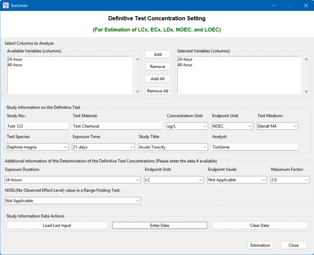 ToxGenie 3-Step Toxicity Data Analysis Workflow